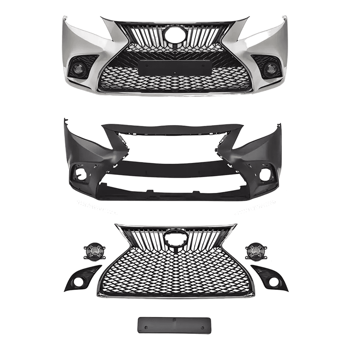 Toyota Camry Front Bumper Upgrade Body Kit 2007-2011