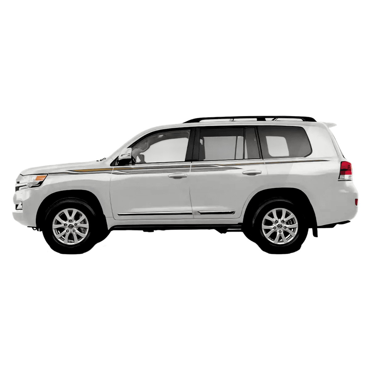 Toyota Land Cruiser LC200 VXR Side Stripes 2018