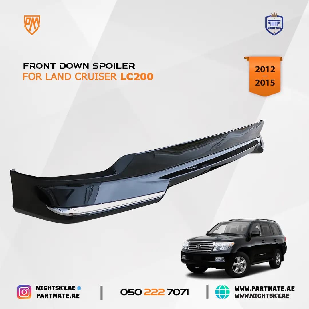 Toyota Land Cruiser 2012 Front Spoiler