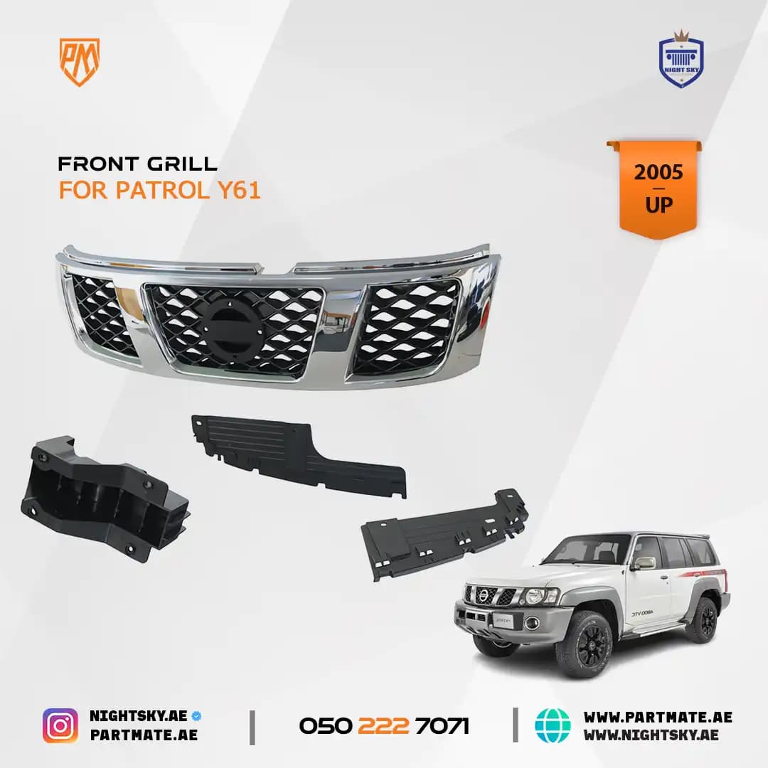 Nissan Patrol GU Grille Front Y61 VTC