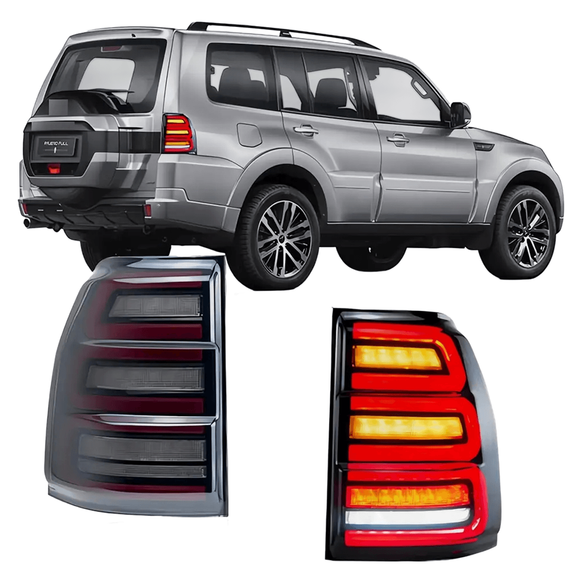 Mitsubishi Pajero V93 V97 2006-2020 LED Tail Lights