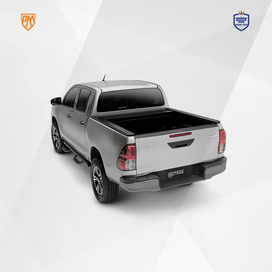 Toyota Hilux Retractable PM Tonneau Cover (2015–2025) – Heavy-Duty Bed Protection