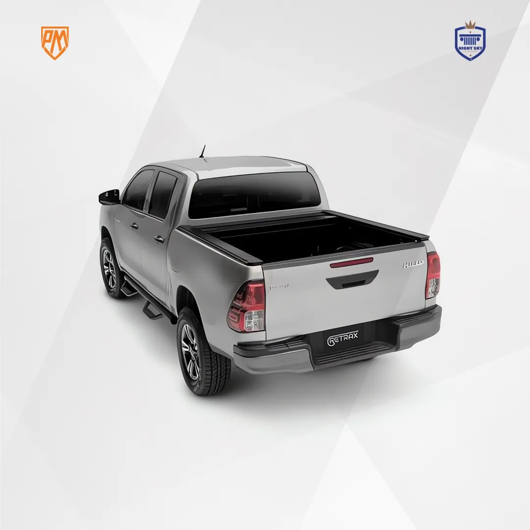 Toyota Hilux Retractable PM Tonneau Cover (2015–2025) – Heavy-Duty Bed Protection
