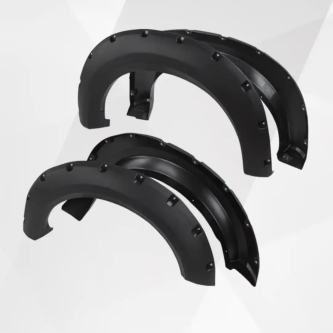 Ford F-150 Fender Flares (2009–2020) – 4pcs Pocket Rivet Style for Styleside Bed (Excl. Platinum/Raptor)