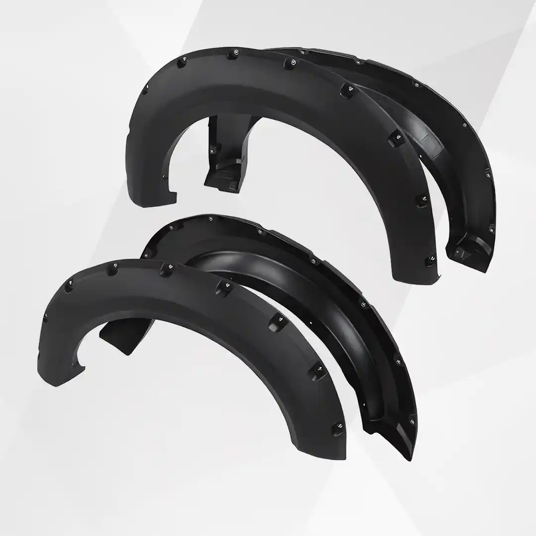 Ford F-150 Fender Flares (2009–2020) – 4pcs Pocket Rivet Style for Styleside Bed (Excl. Platinum/Raptor)