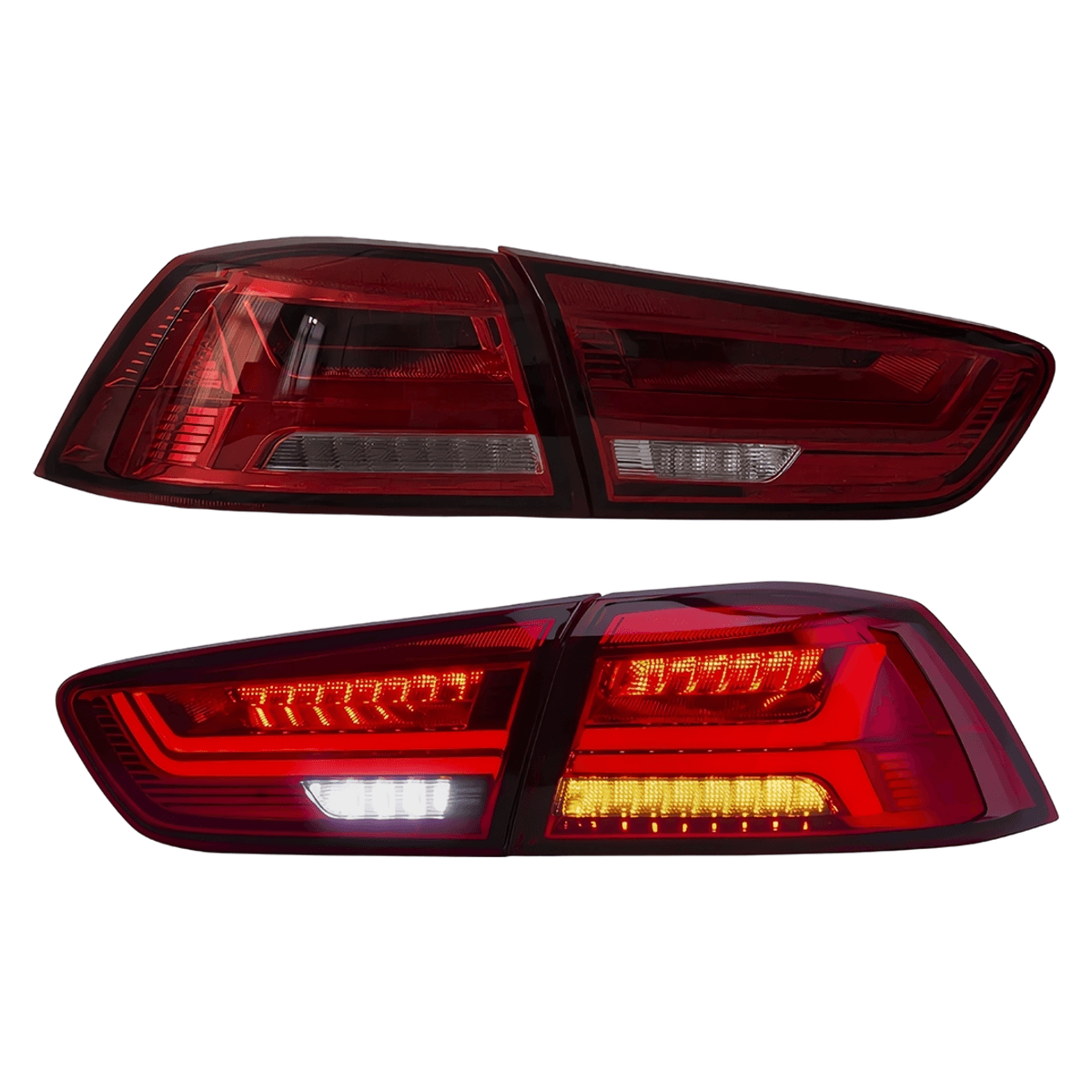 Mitsubishi Lancer EVO X 2008-2017 Vland LED Tail Lights Sequential