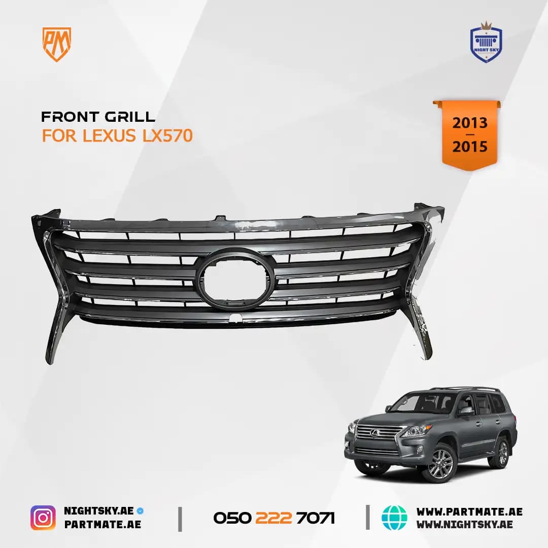 Lexus LX570 Front Grille OEM Style 2013-2015