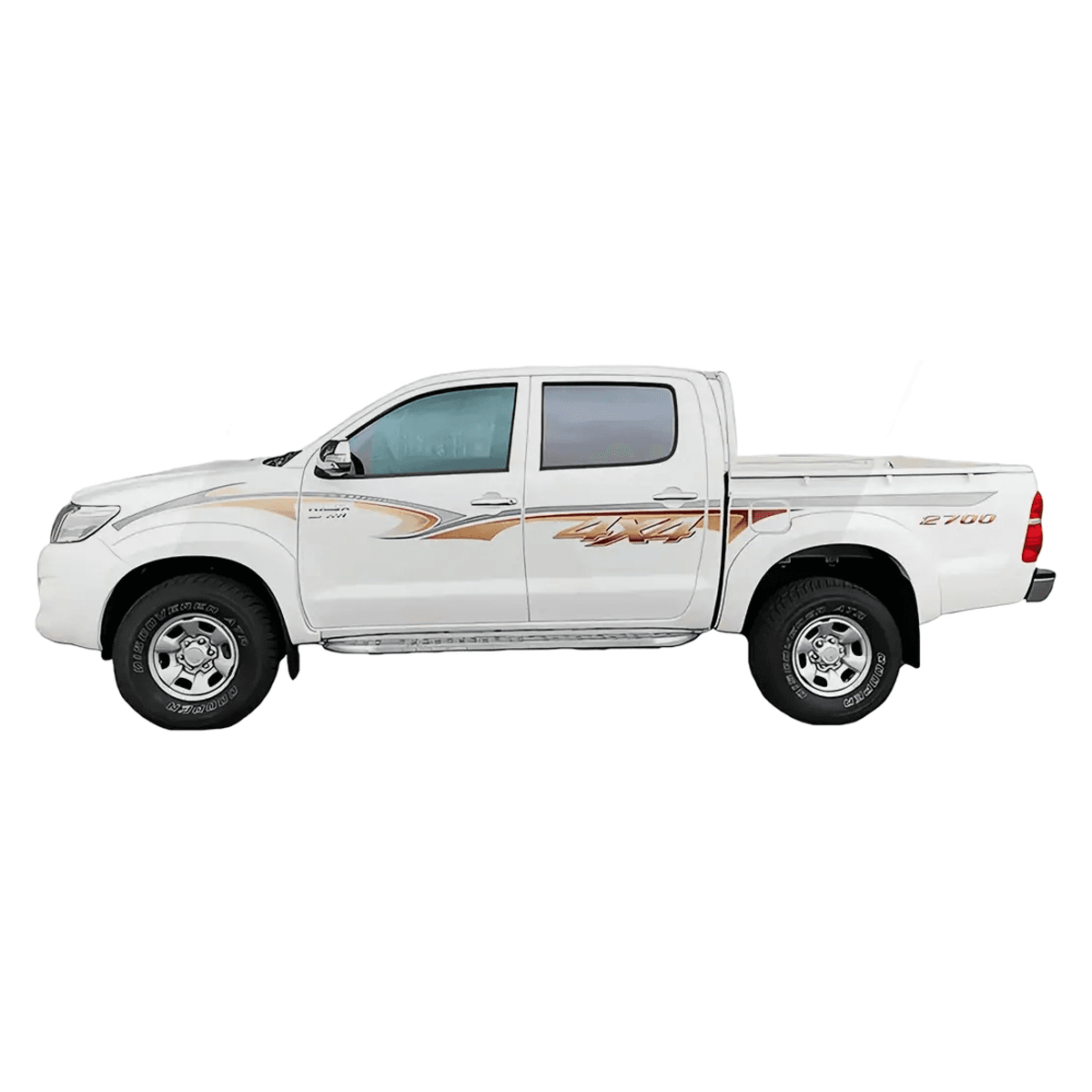Toyota Hilux 2013 Body Sticker Vinyl Decal AM-TP-237