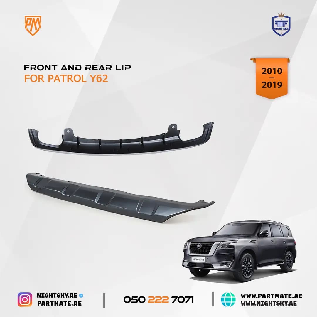 Nissan Patrol Y62 Front Rear Bumper Guard Body Kit