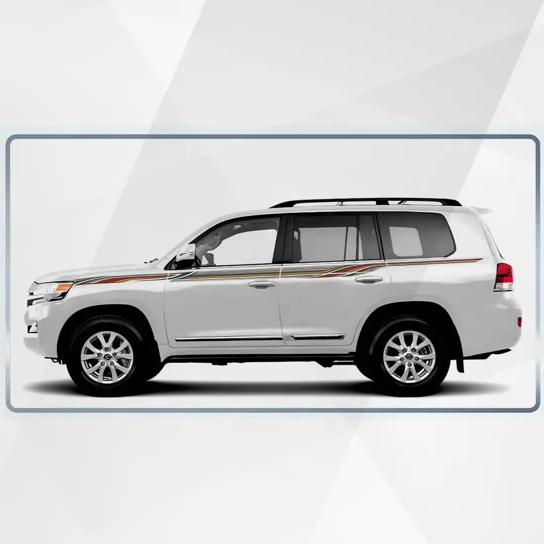 Toyota Land Cruiser LC200 GXR Side Stripes 2017