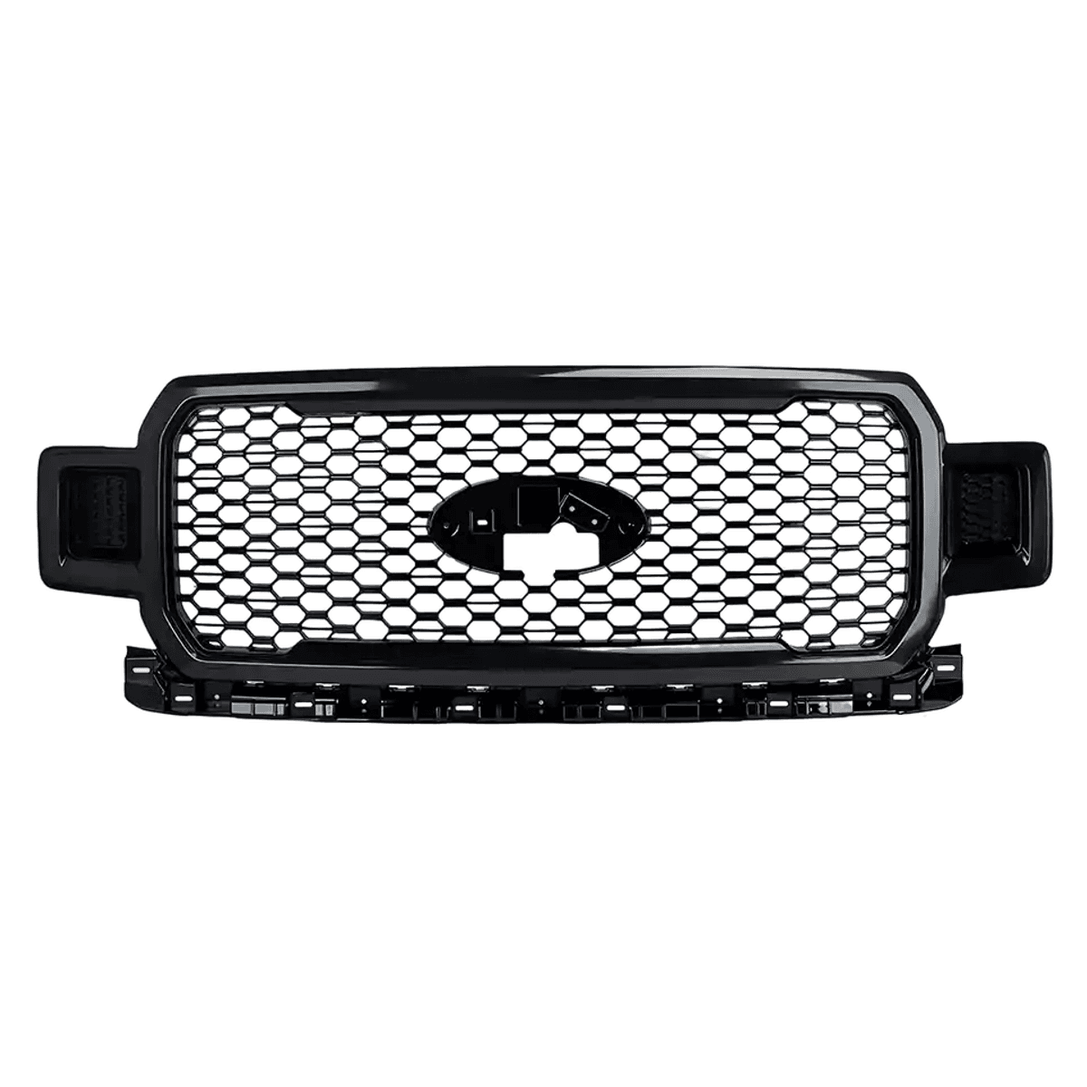 Ford F-150 Front Bumper Grille (2018–2020) – Shadow Black Assembly