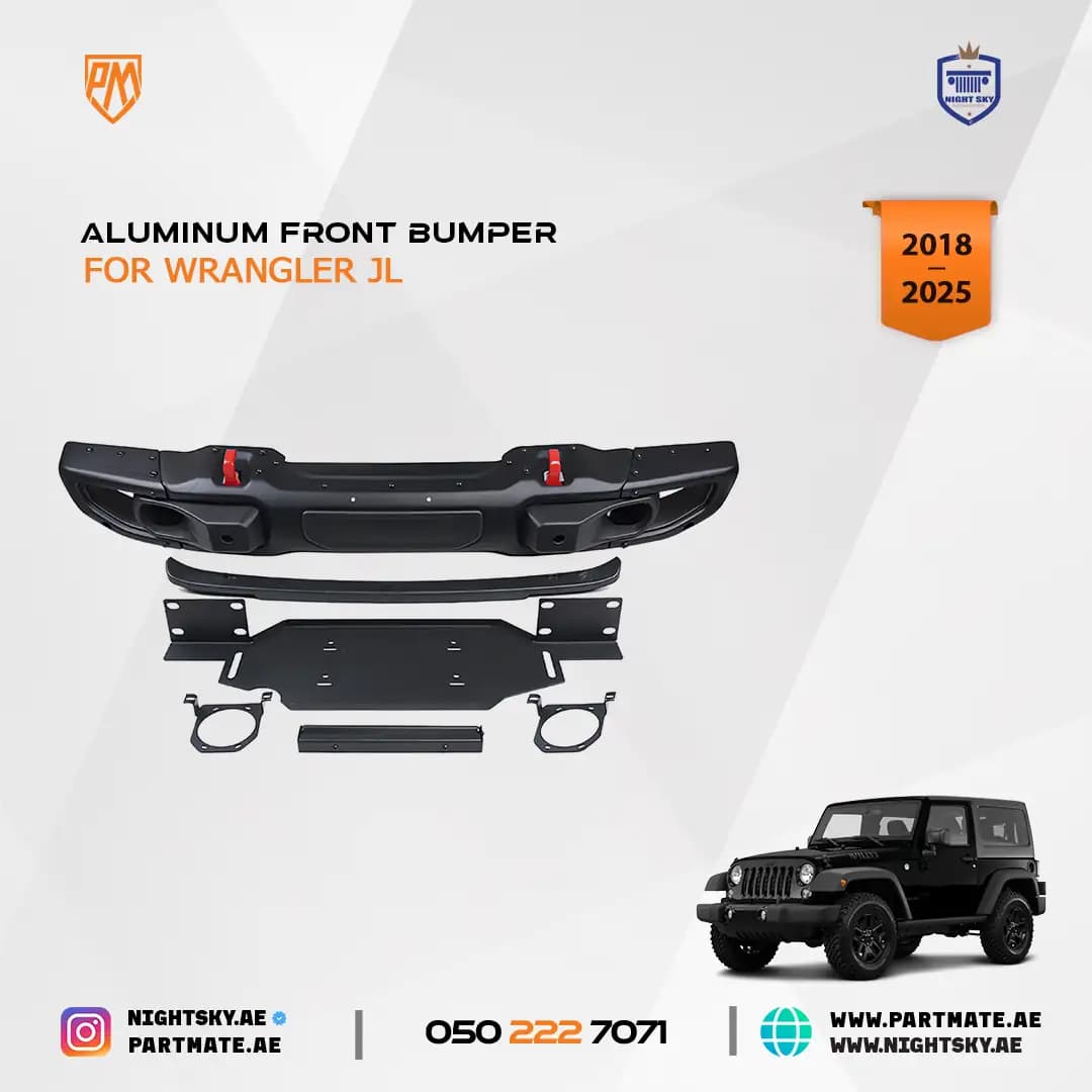 Jeep Wrangler JL 10th Anniversary Front Bumper 2018-2025