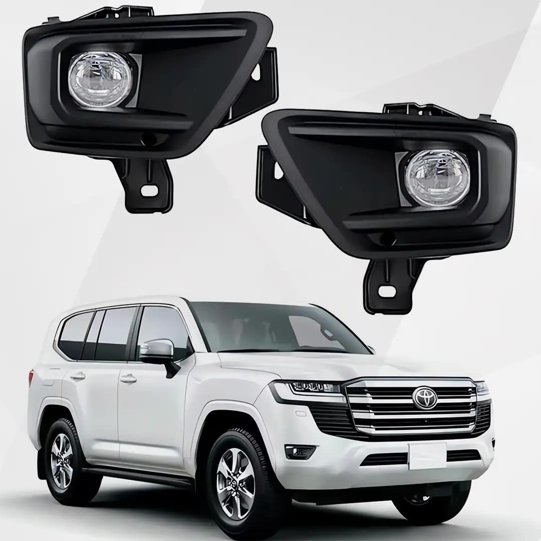 Toyota Land Cruiser LC300 LED Fog Light Kit with Harness & Switch 2022-2026