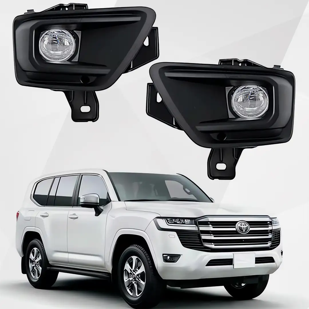 Toyota Land Cruiser LC300 LED Fog Light Kit with Harness & Switch 2022-2026