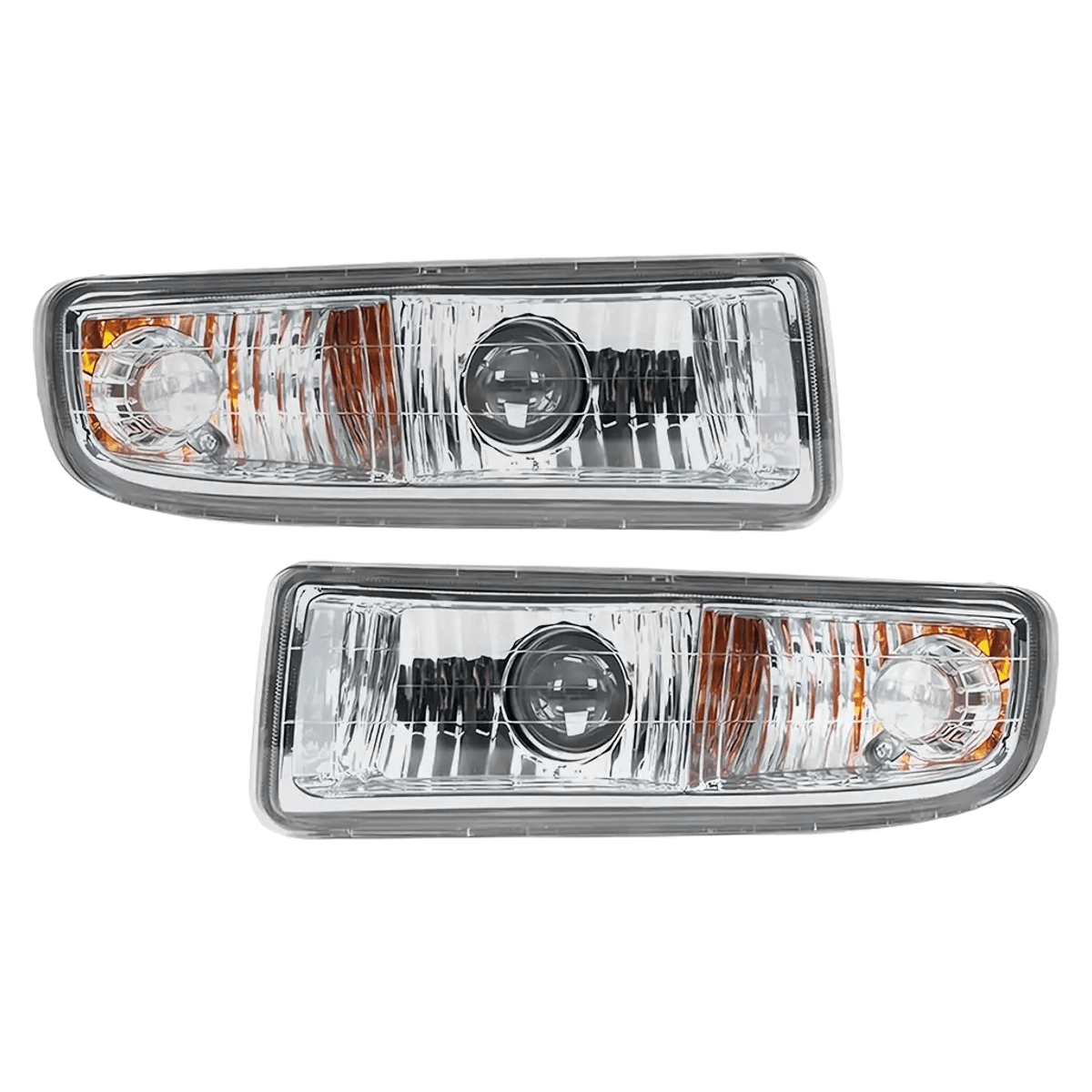 Lexus LX470 Fog Light White Lens Pair 1998-2007