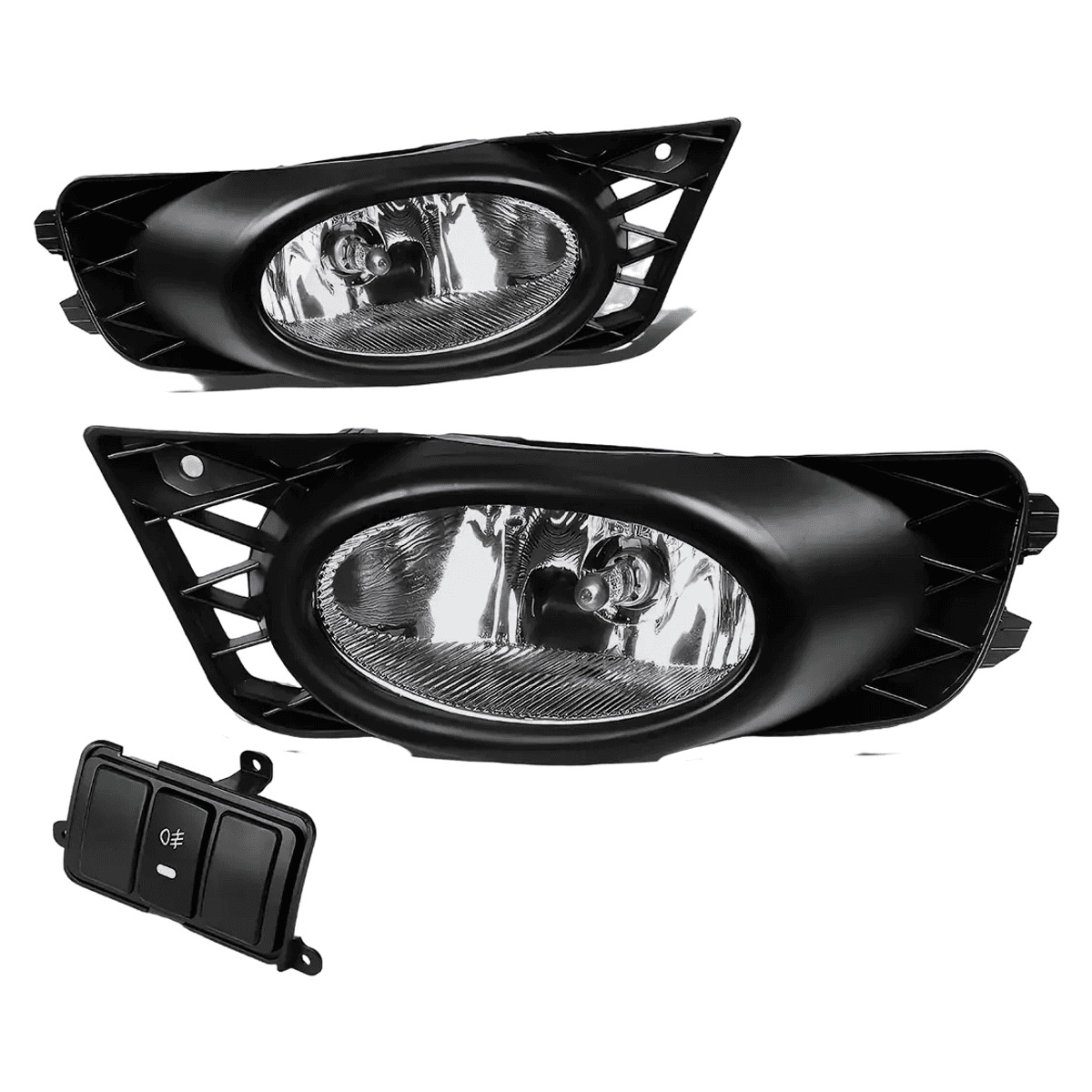 Honda Civic 4 Door Fog Light Chrome 2009-2011