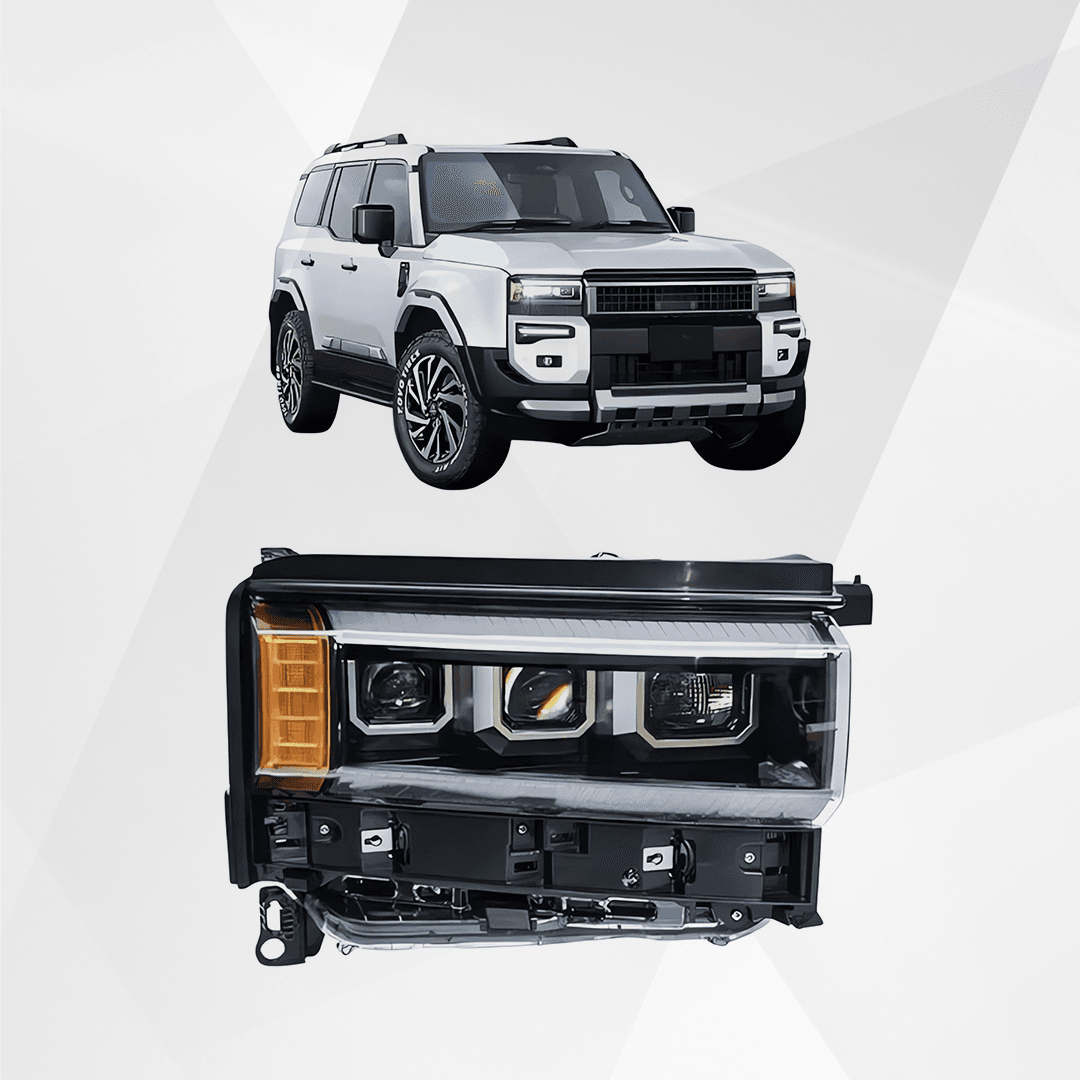 Toyota Land Cruiser Prado LC250 3-Lens LED Headlights 2024+