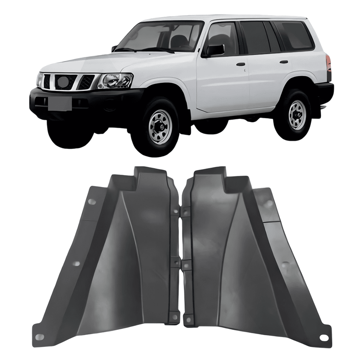 Front Bumper Bracket for Nissan Patrol Y61 2005-2018