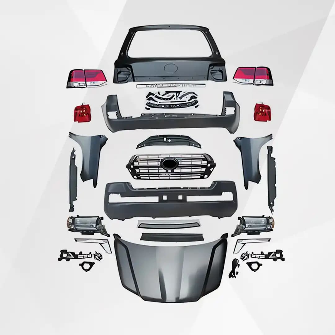 Toyota Land Cruiser LC200 2008-2015 Exterior Upgrade Kit to LC200 2021 Style