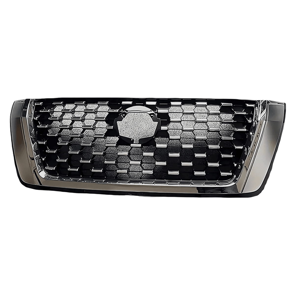 Front Grille Cover for Nissan Patrol Y62 (2020–2024) – Upper Bumper Radiator Grill