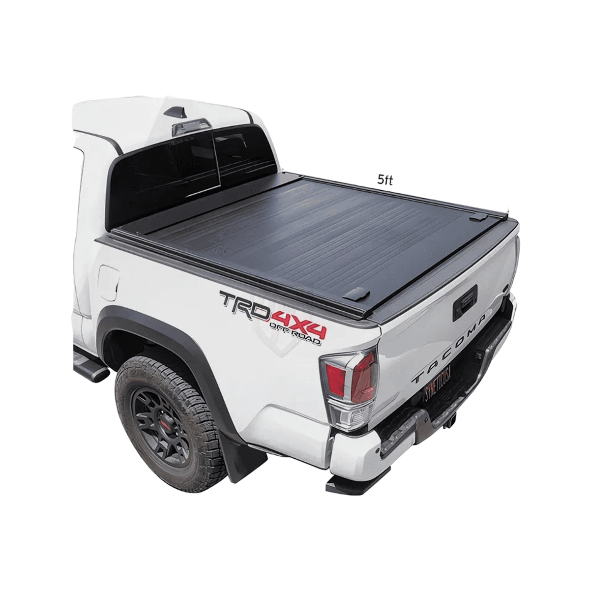 Toyota Tacoma Retractable PM Tonneau Cover – 5 ft Bed (2016–2025) – Heavy-Duty Bed Protection