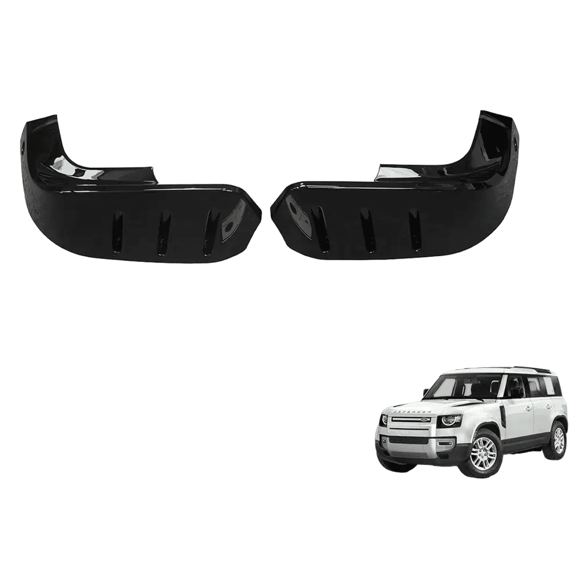 Land Rover Defender Front Splitter Lip Spoiler 2020-Up