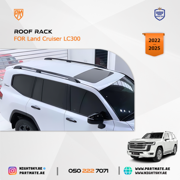 Toyota Land Cruiser FJ300/LC300 Roof Rack (2022-2025) - Image 4