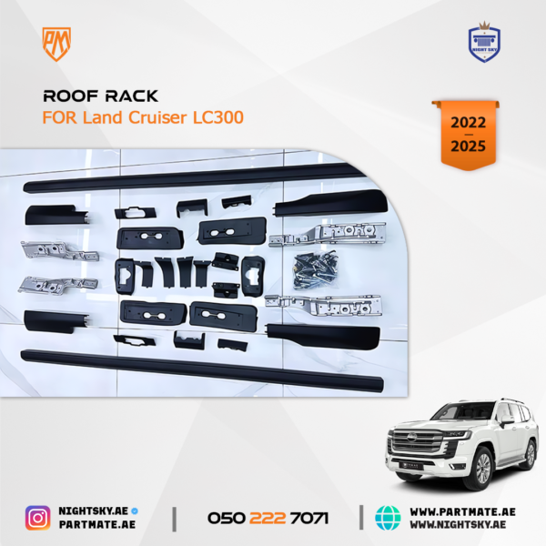 Toyota Land Cruiser FJ300/LC300 Roof Rack (2022-2025) - Image 2