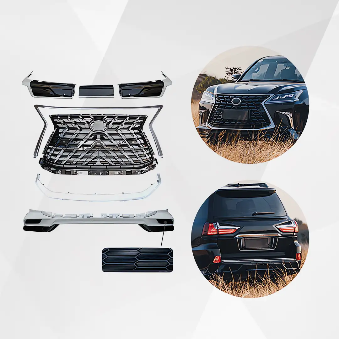 Lexus LX570 Front & Rear Bumper Body Kit 2021