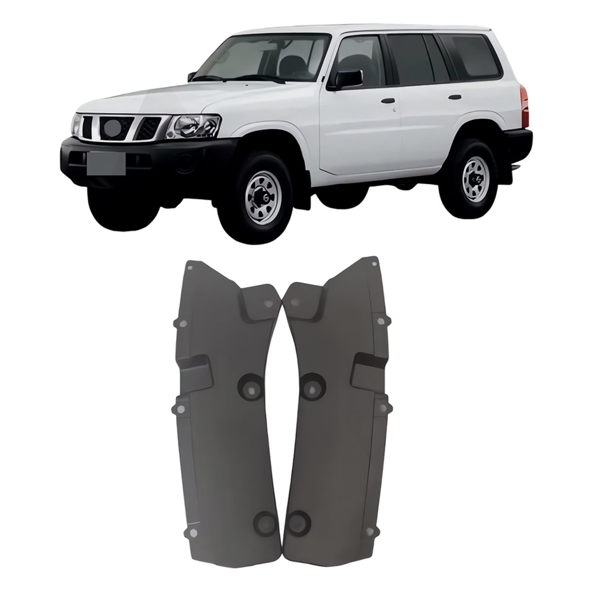 Rear Bumper Bracket for Nissan Patrol Y61 2005-2018