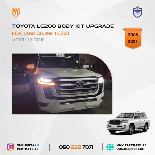 Toyota Land Cruiser Conversion Kit (2008-2021 to 2023) - Image 3