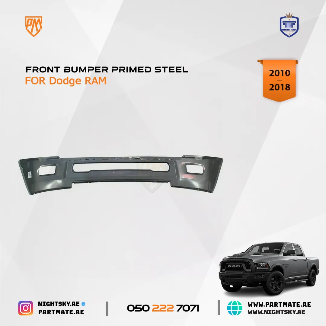 Dodge Ram 2500/3500 Front Chrome Bumper (2010-2018) - Image 5