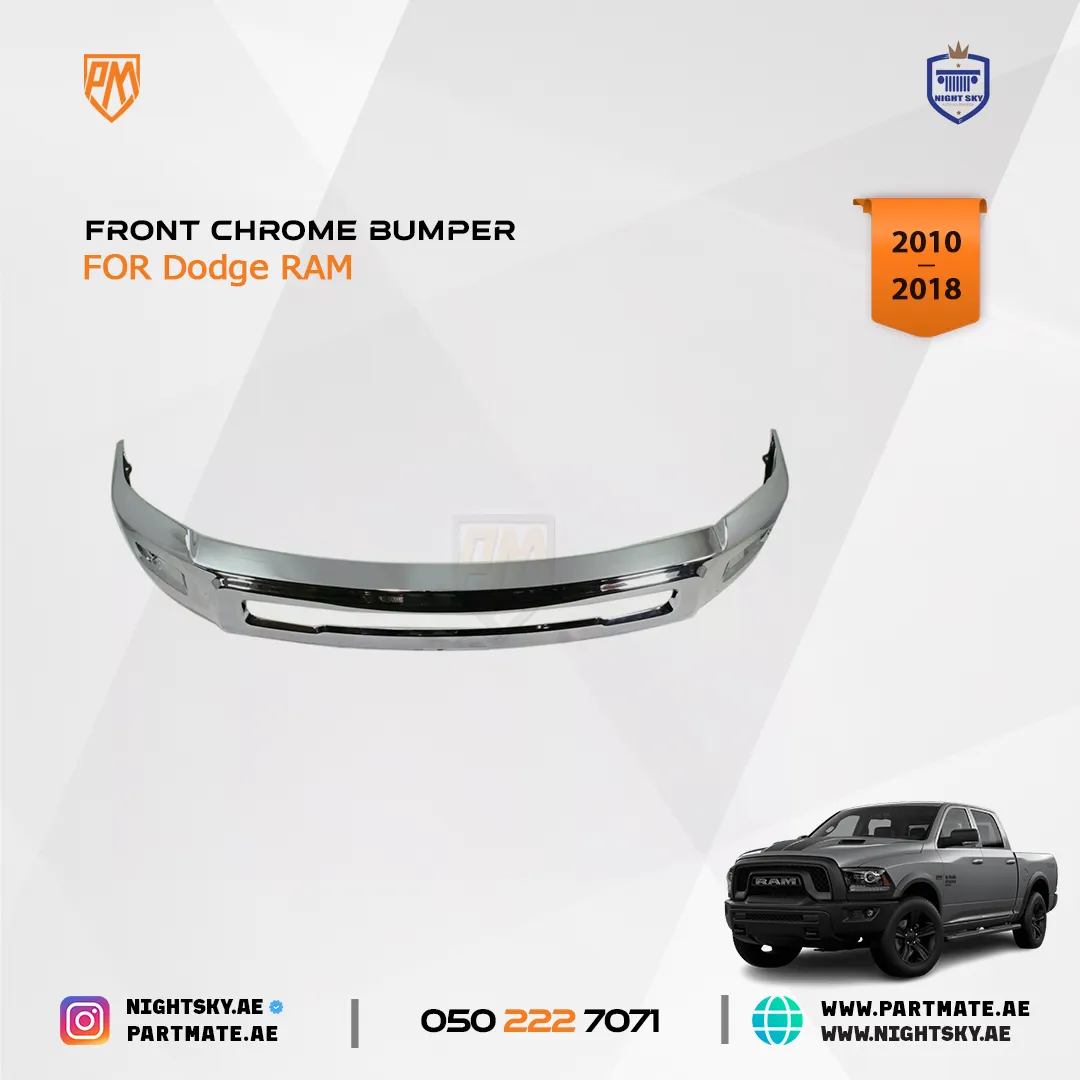 Dodge Ram 2500/3500 Front Bumper (2010-2018) - Image 2
