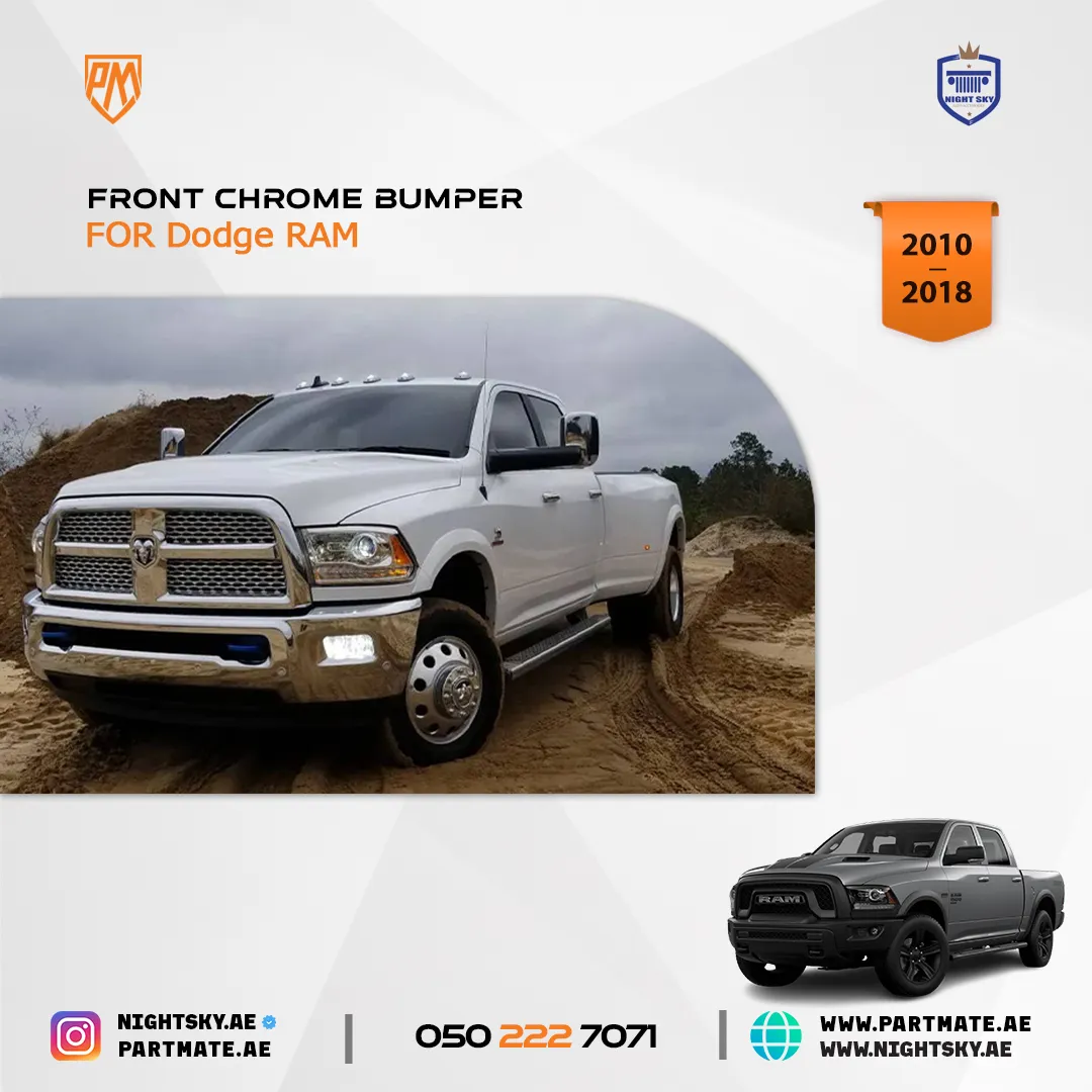 Dodge Ram 2500/3500 Front Bumper (2010-2018) - Image 7