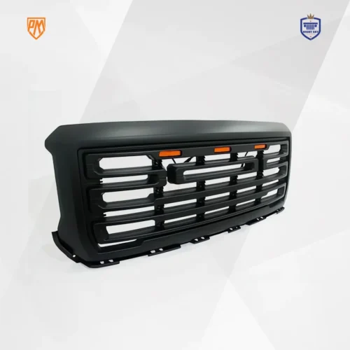 GMC Sierra Front Grille (2007-2013) – Black Matte