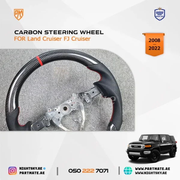 Toyota FJ Cruiser Carbon Steering Wheel (2008-2022) - Image 2