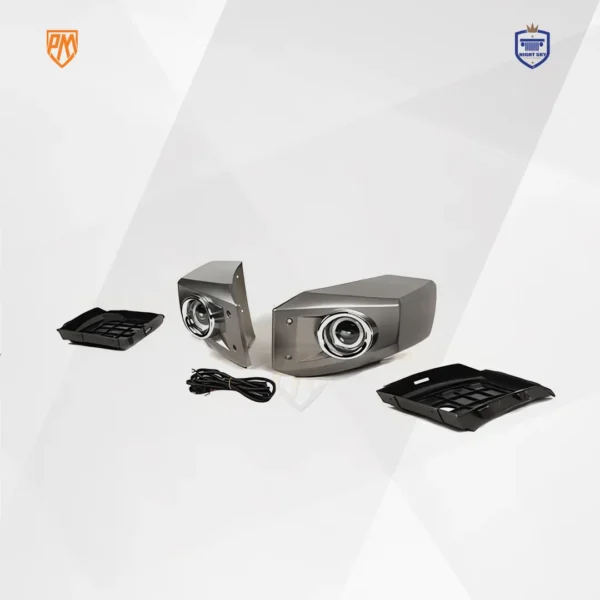 Toyota FJ Cruiser LED Fog Lights V1 (Matte Black)