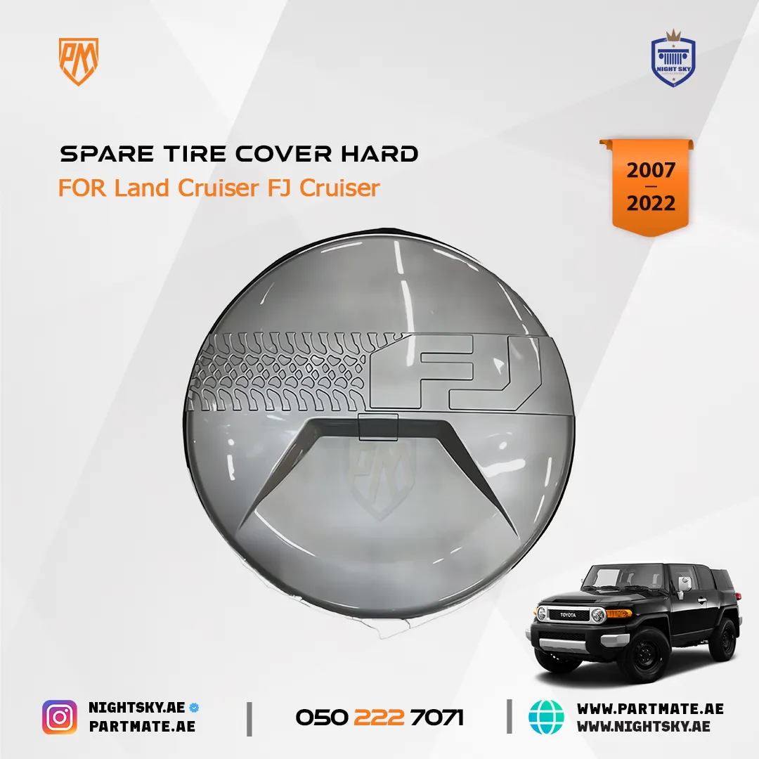 Toyota FJ Cruiser Spare Tire Cover Hard (2007-2022) - Image 3