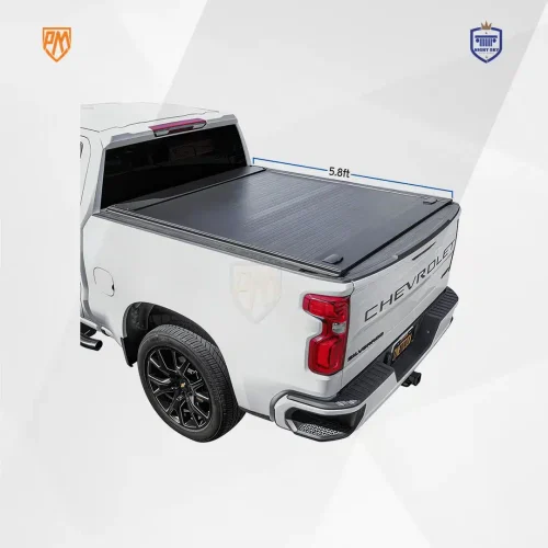 GMC Sierra / Chevrolet Silverado Retractable PM Tonneau Cover (2010–2025) – Heavy-Duty Bed Protection