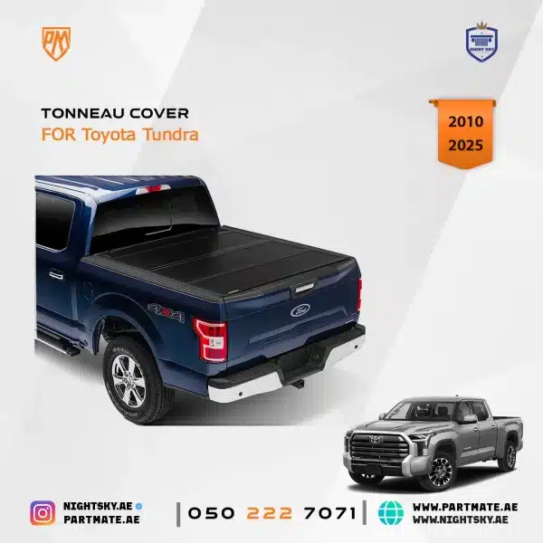 Toyota Tundra Trifold PM Tonneau Cover (2010–2025) – Heavy-Duty Folding Bed Cover - Image 2