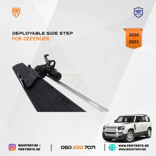 Range Rover Defender Deployable Side Step – VPLEP0394/VPLEP0393 (2020‑2025) - Image 5