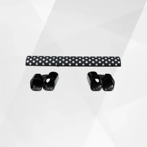 Range Rover Defender Exhaust Pipe Set with Support Bracket – Black (2020–2025)