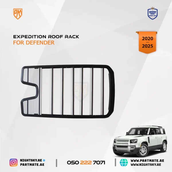 Range Rover Defender Expedition Roof Rack – VPLER0180 (2020–2025) - Image 2