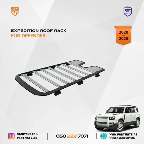 Range Rover Defender Expedition Roof Rack – VPLER0180 (2020–2025) - Image 3