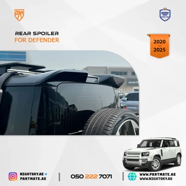 Range Rover Defender Rear Spoiler – LR131685 (2020–2025) - Image 6
