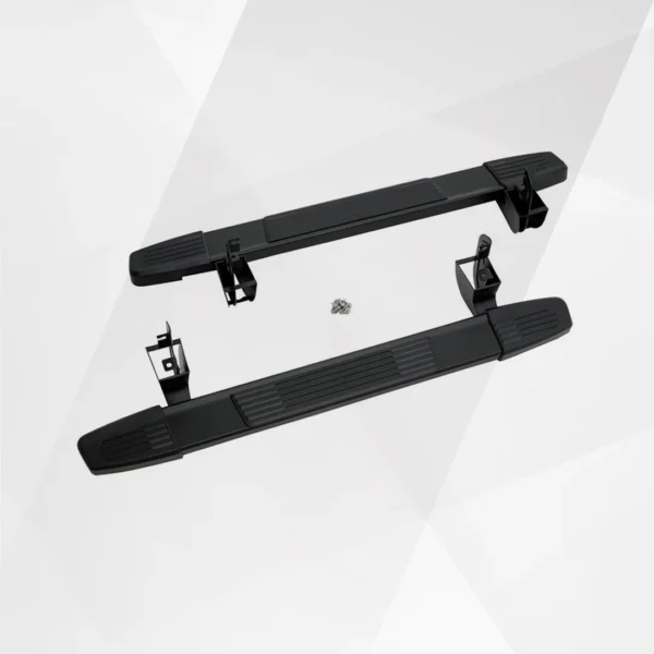 2022 GMC Sierra 2500 Assist Steps – Regular Cab, Black 6-Inch Rectangular Running Boards