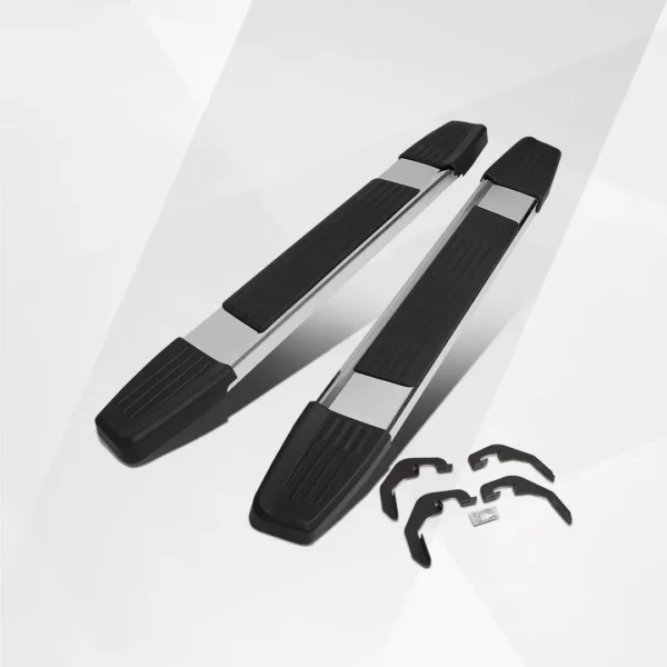 6-Inch Wide Running Board Step Bars for GMC Sierra Standard / Regular Cab (2007–2019)