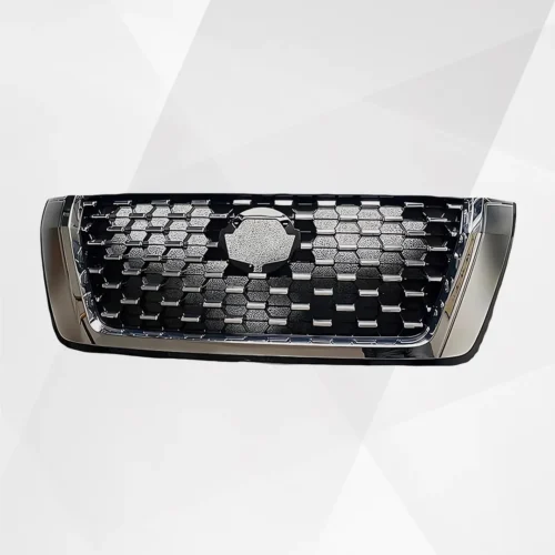 Front Grille Cover for Nissan Patrol Y62 (2020–2024) – Upper Bumper Radiator Grill