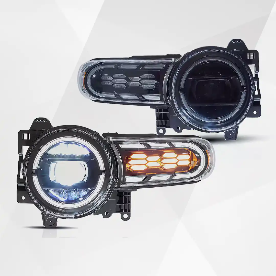 06–23 Toyota FJ Cruiser XJ10 Vland Full LED Upgrade Headlights