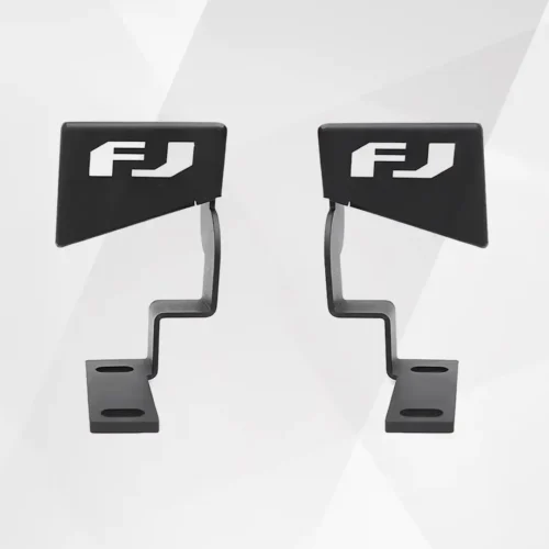 2007–2023 Toyota FJ Cruiser Ditch Light Hood Mounting Brackets